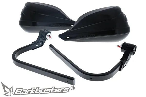 Aprilia Shiver 900 [BARKBUSTERS] – STORM Handprotektor – Montage an einem Punkt am Lenkerende - mit Gewinde