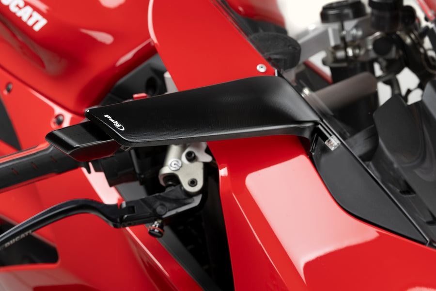 DUCATI PANIGALE V2 [2024] – Rückspiegel Aileron – Schwarz