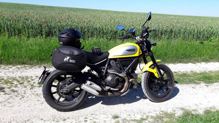 Ducati Scrambler 400 Sixty2 [2016-2020]-C-Bow side carrier