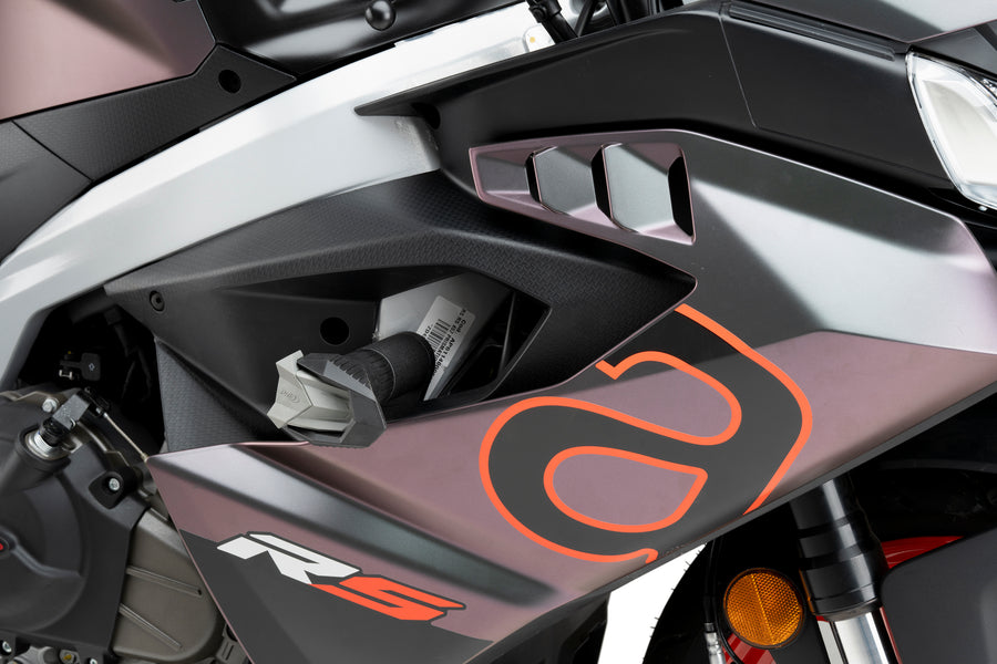 APRILIA RS 457 [2025] – Crash pads R19 – Black