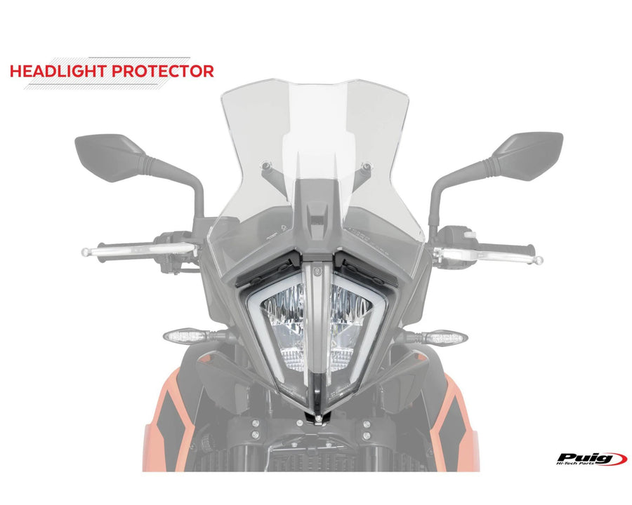 KTM 390 ADVENTURE SW [2024] – Headlight protection – Transparent