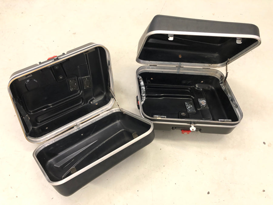 Honda GL 500 Silverching PC02 - Suitcase Set Suitcase Top Case avec support