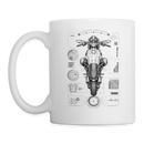 Bmw r ninet pure [Cup White] - Tecnologia top-down - Unilaterale