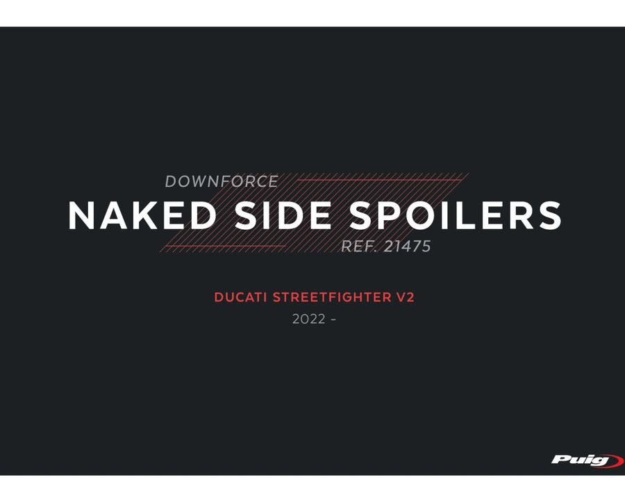 DUCATI STREETFIGHTER V2 [2024] – Lato parabrezza carenatura nuda