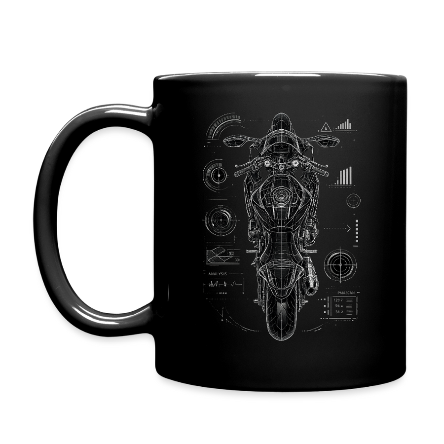 Suzuki GSX-R 600 [Cup Black] - Top-Down Tech - One-Sided