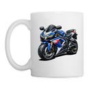 Suzuki gsx-r 600 [White Mug] - Cartoon - Single Sided