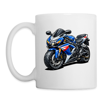 Suzuki gsx-r 600 [White Mug] - Cartoon - Single Sided