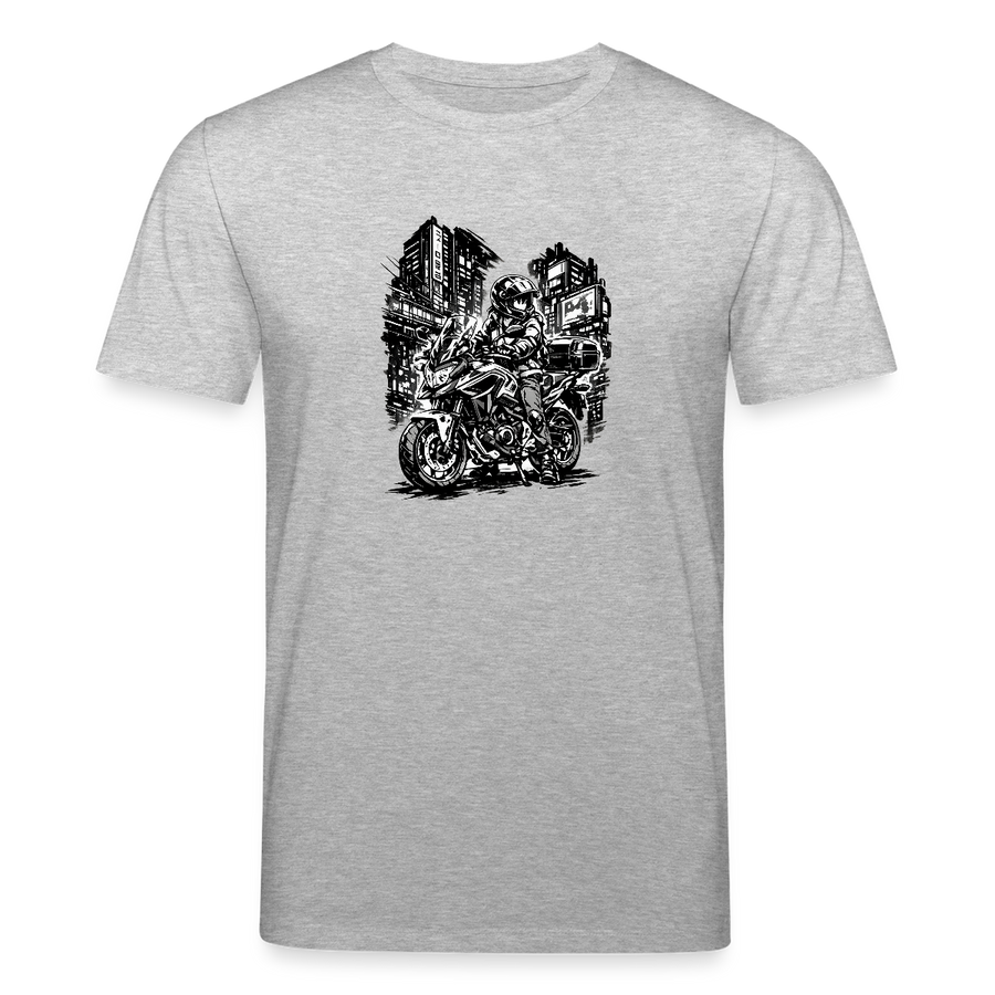 Honda nc 700 [T-Shirt] - Manga Neon City - Imprimé poitrine
