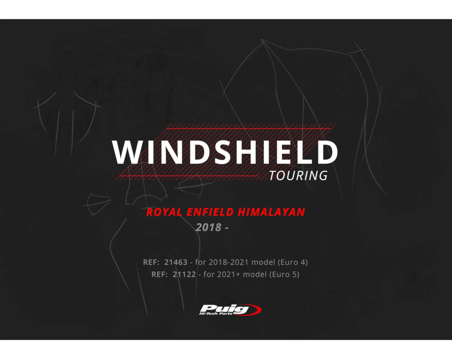 ROYAL ENFIELD HIMALAYAN 410 [2023] – Bulle Touring – Transparent