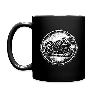 Suzuki gsx-r 600 [Mug Black] - Badge Grunge - Simple Face