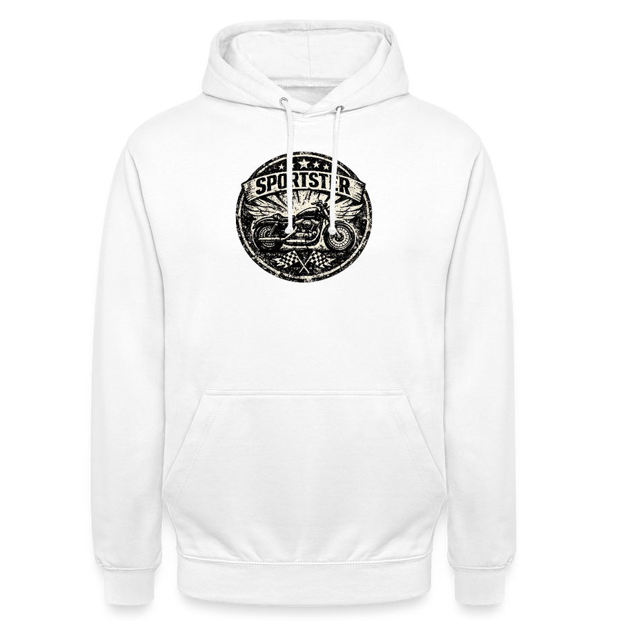 Harley Davidson Sportster [Hoodie] - Badge Grunge - Impression poitrine