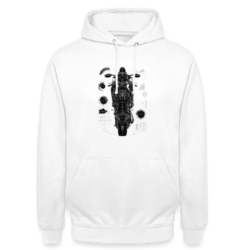 Suzuki gsx-r 600 [Hoodie] - Top-Down Tech - Chest Print