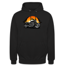 Harley davidson sportster [Hoodie] - Sunset Split - Brust Print
