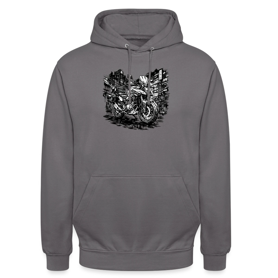Suzuki dl 800 [Hoodie] - Manga Neon City - Chest Print