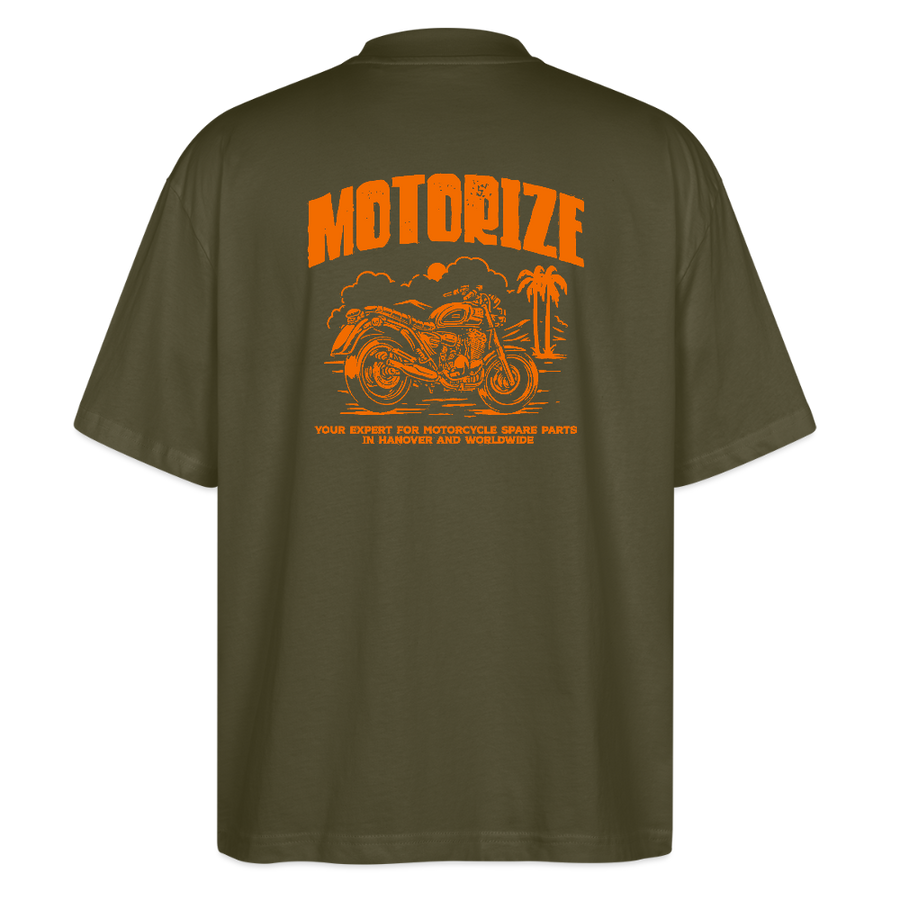 Stanley/Stella Oversized Unisex Organic T-Shirt Blaster - Khaki