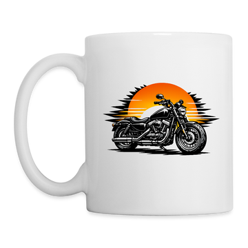 Harley davidson sportster [Mug White] - Sunset Split - One Sided