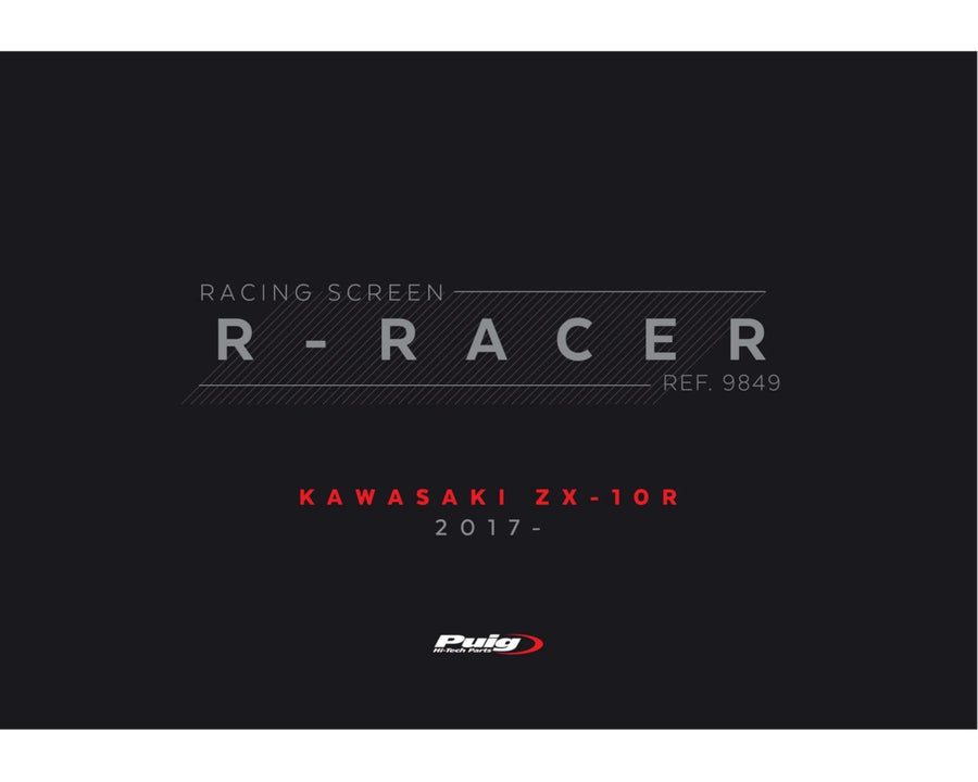 KAWASAKI ZX-10RR NINJA PERFORMANCE [2018] – R-Racer Screen – Transparent