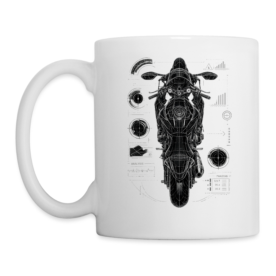 Suzuki GSX-R 600 [Cup White] - Top-Down Tech - One-Sided