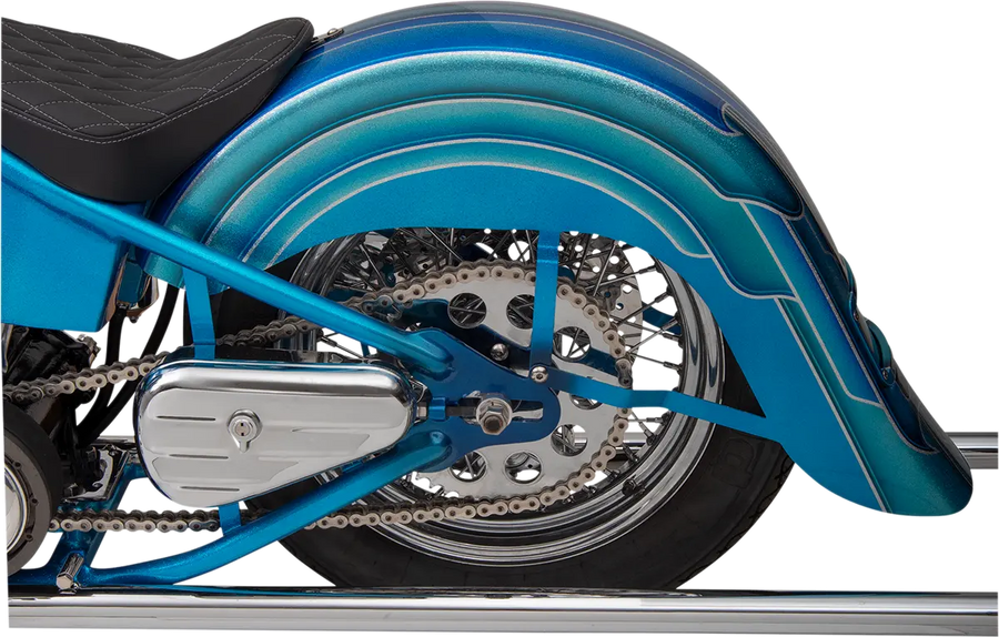 Harley Davidson flstc [KLOCK WERKS] – Parafango posteriore allungato Builders Series da 4"