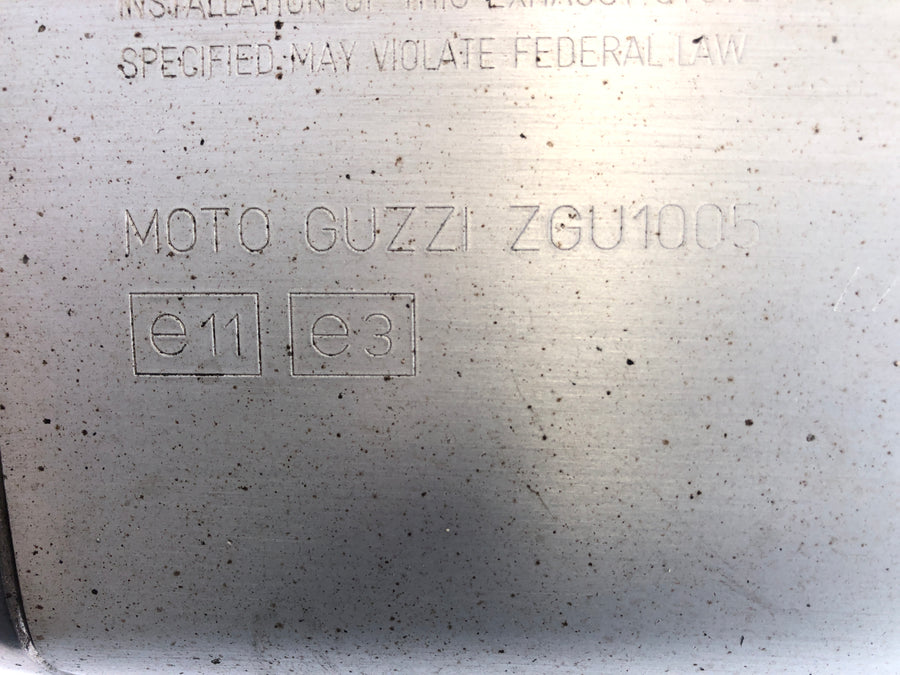 Moto Guzzi Stelvio 1200 8V [2011] - Silenziatore di scarico