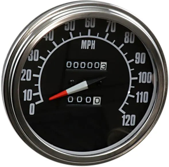 Harley Davidson Fxsts [DRAG SPECIALTIES] – Tachimetro da 5" stile FL 2240:60 con interruttore reed