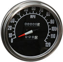 Harley Davidson Fxsts [DRAG SPECIALTIES] – Tachimetro da 5" stile FL 2240:60 con interruttore reed-1