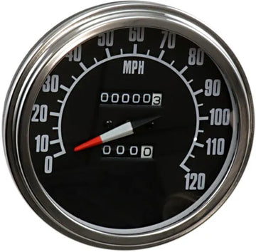 Harley Davidson FXSTS [DRAG SPECIALTIES] - Compteur de vitesse 5" FL-Style 2240:60 avec interrupteur à lames