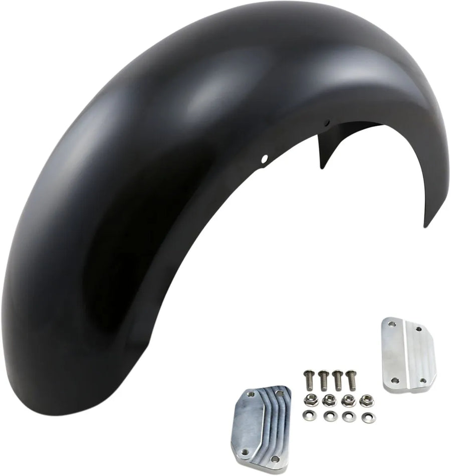 harley davidson flfb [KLOCK WERKS] - Garde-boue avant série Hugger avec blocs de montage pour Softail/Dyna