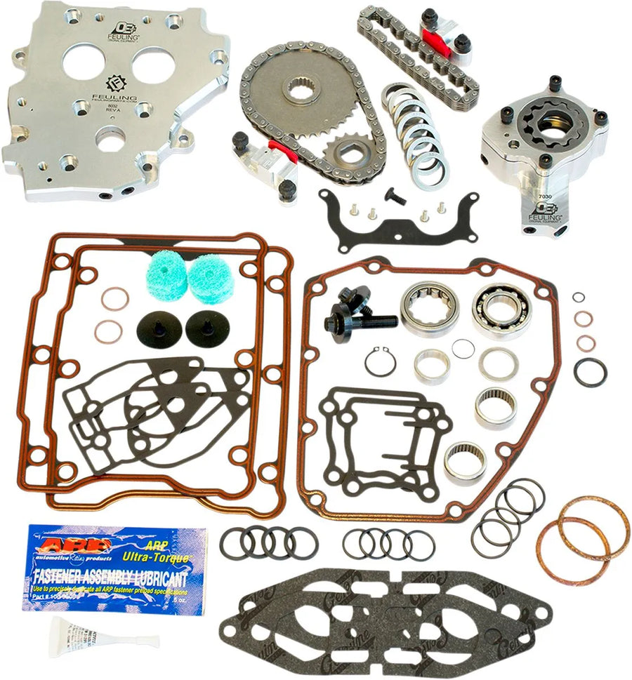 Harley-Davidson FXDCI 1450 EFI Dyna Super Glide Custom [2005] - Kit de tendeur de chaîne à came hydraulique Camplate de conversion OE+ - Image 1