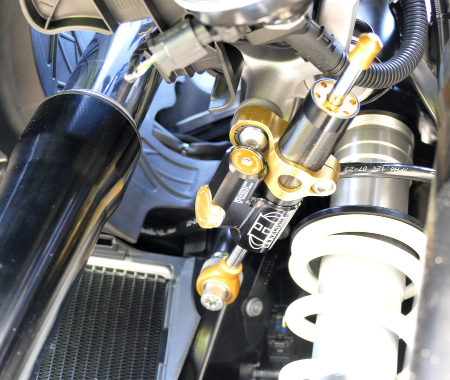 Bmw R 1300 GS [HYPERPRO] – Steering damper mounting kit, gold (MK-BM13-O001)