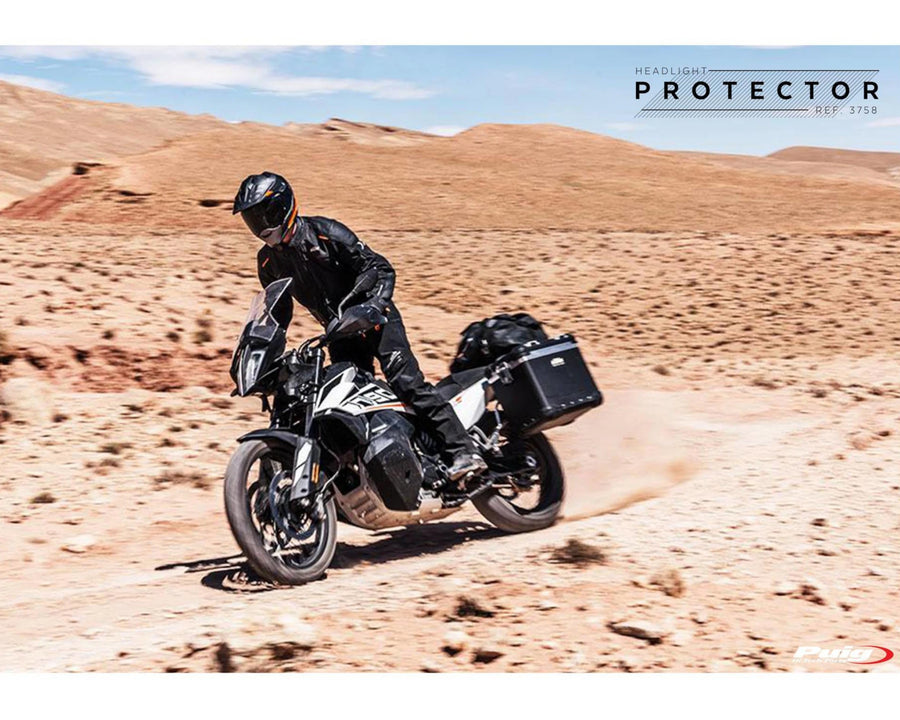 KTM 390 ADVENTURE SW [2024] – Headlight protection – Transparent