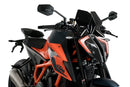 KTM 1290 SUPER DUKE R EVO [2023] - New Generation Sport Windschild | Schwarz | PUIG 20425N