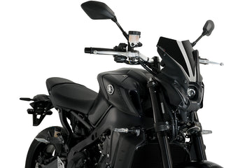 YAMAHA MT-09 SP [2023] - Parabrezza sportivo di nuova generazione | Nero | PUIG20644N