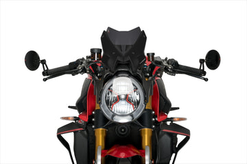 TRIUMPH BONNEVILLE T 120 BLACK [2025] - New Generation Sport Windschild | Stark getönt | PUIG 20680F