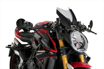 TRIUMPH BONNEVILLE T 120 BLACK [2025] - New Generation Sport Windschild | Getönt | PUIG 20680H