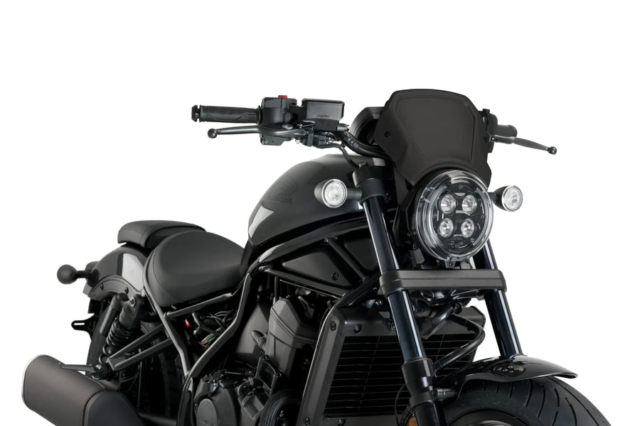 HONDA CMX 1100 REBEL DCT [2025] – ALU Frontplatte – Schwarz