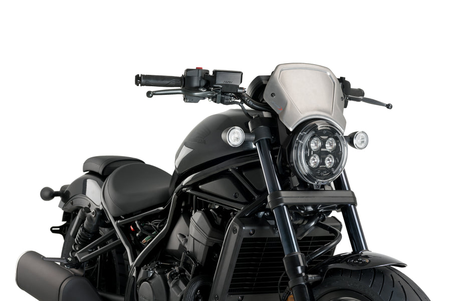 HONDA CMX 1100 REBEL DCT [2025] – ALU Frontplatte – Schwarz