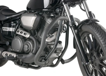 YAMAHA XV 950 R [2020] – Adaptateur repose-pieds en caoutchouc “Rider” – noir