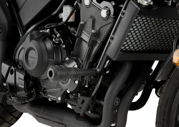 HONDA CMX 500 REBEL SE [2025] – Adapter Fußrasten- Gummipad "Rider" – Schwarz