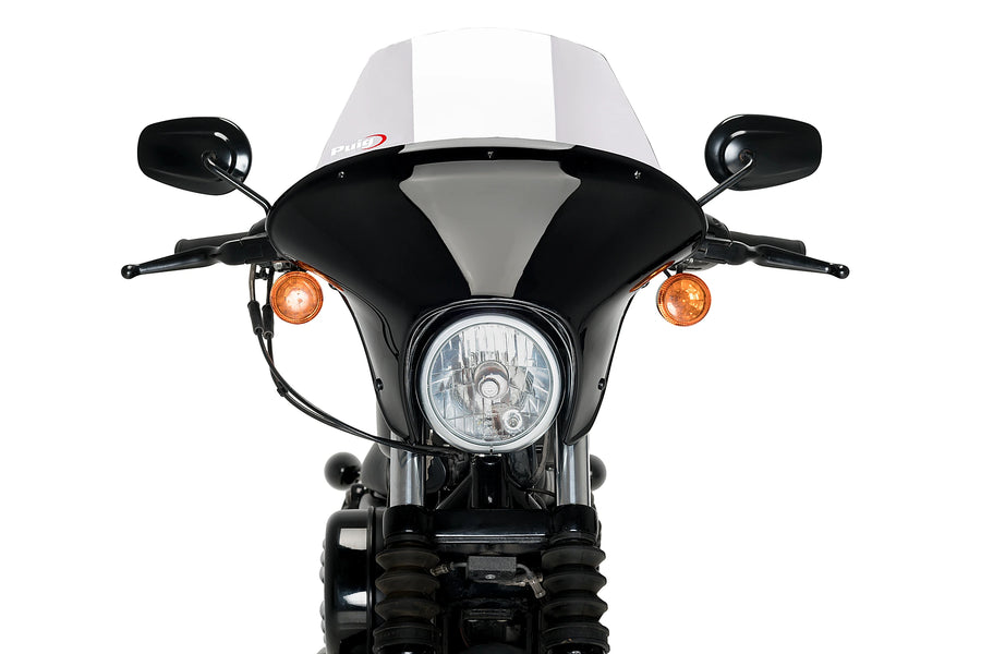 TRIUMPH BONNEVILLE T 120 NOIR [2025] - Touring Batwing SML | Effacer | PUIG21054W