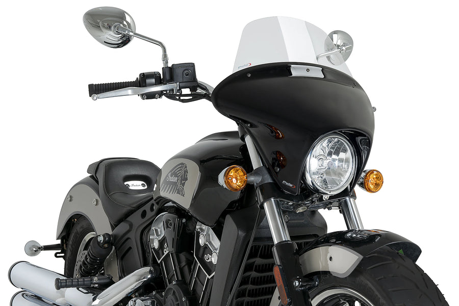 TRIUMPH BONNEVILLE T 120 NERO [2025] - Touring Batwing SML | Cancella | PUIG21072W