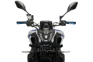 YAMAHA MT-09 2021-2022 - Spoiler avant nu PUIG | Aspect carbone | PUIG21133C