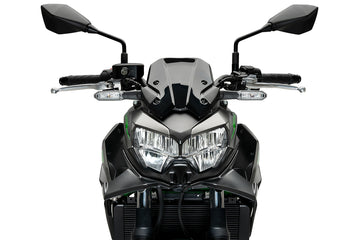 KAWASAKI Z650 2020-2022 - Spoiler avant nu PUIG | Aspect carbone | PUIG21134C