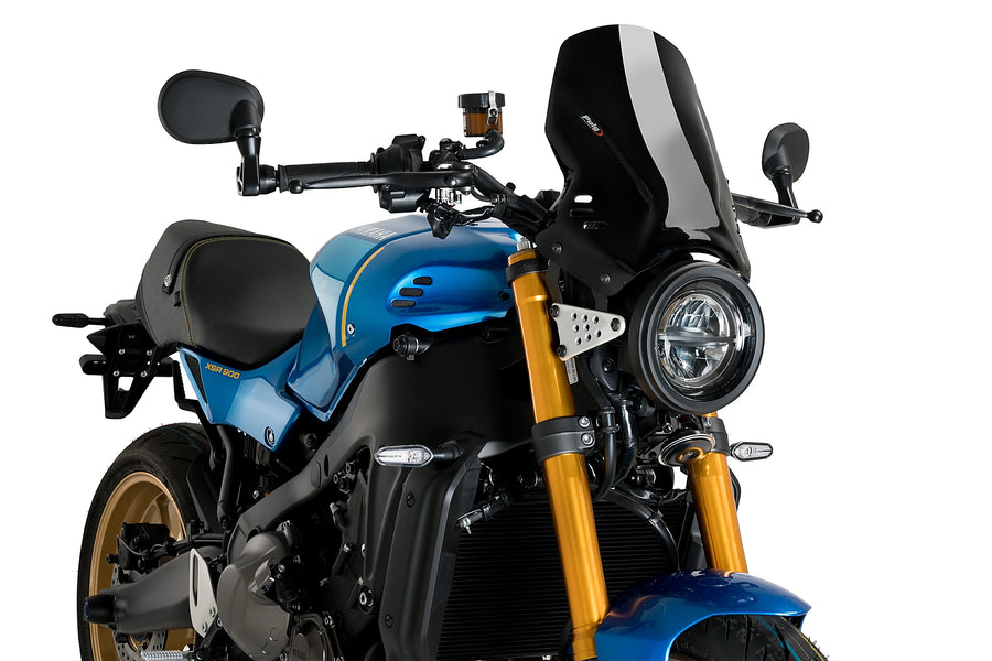 YAMAHA XSR 900 [2025] - New Generation Sport Windschild | Schwarz | PUIG 21431N