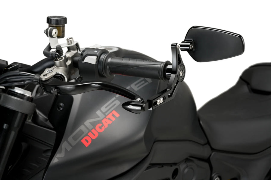 KTM 890 DUKE R [2025] – Clutch and brake lever protection with rearview mirror Pro