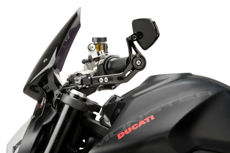 KTM 890 DUKE R [2025] – Clutch and brake lever protection with rearview mirror Pro