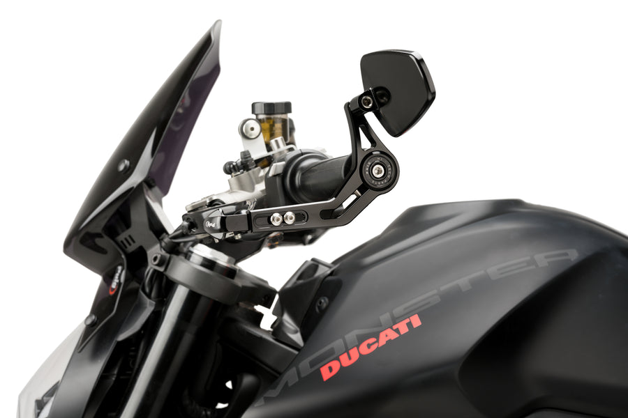 DUCATI PANIGALE V4R [2022] - Protection levier d'embrayage et de frein avec rétroviseur
