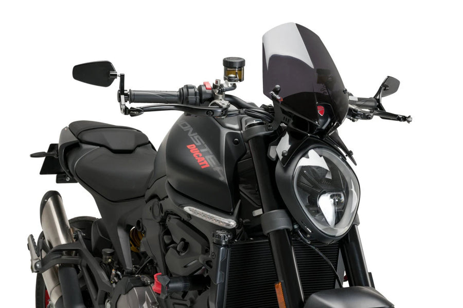 KTM 890 DUKE R [2025] – Clutch and brake lever protection with rearview mirror Pro