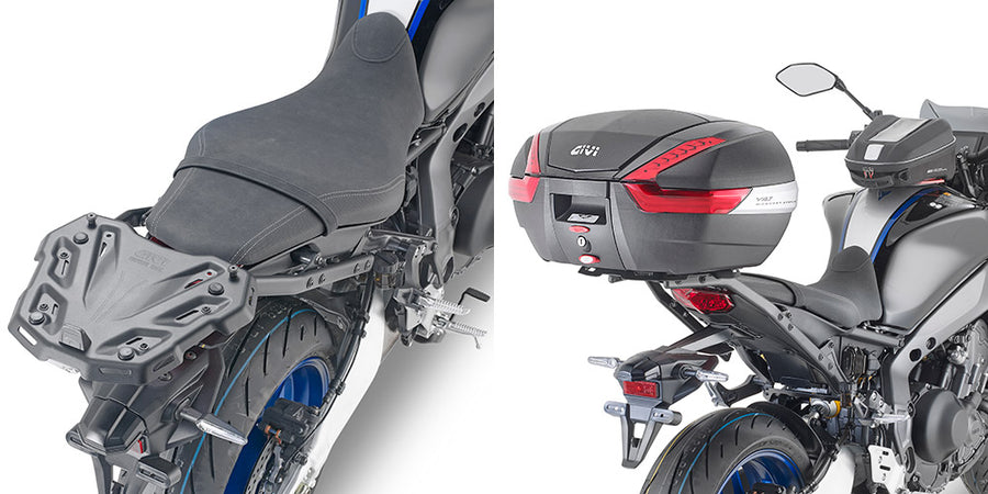Yamaha MT 09 / MT 09 SP [GIVI] - Topcase Träger für MONOKEY® oder MONOLOCK® Koffer zu montieren mit der MONOKEY® Platte