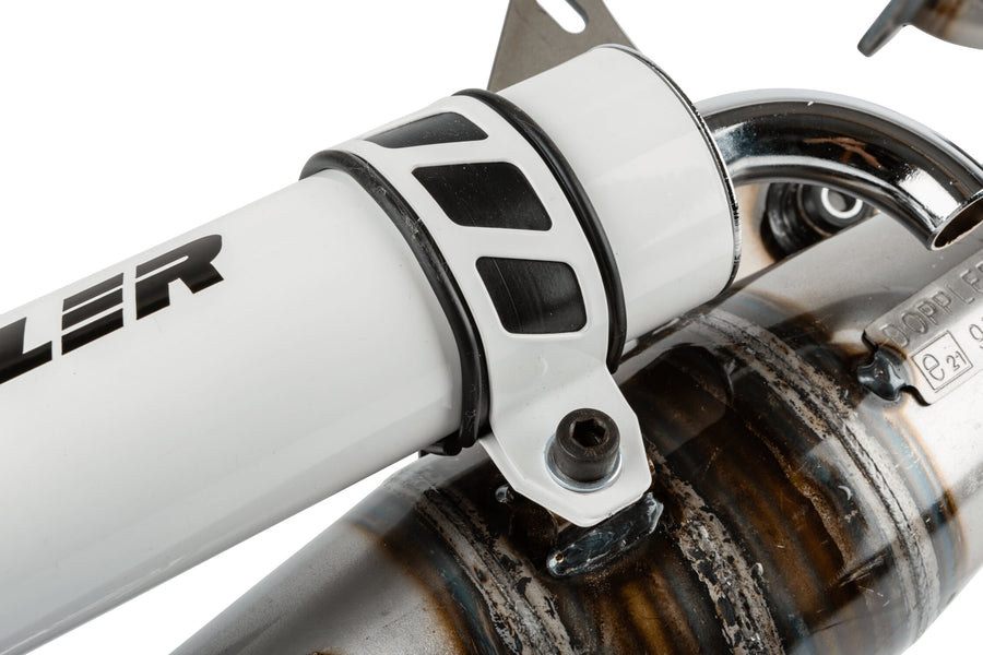 Aprilia SR Netscaper 50 2T LC - Pot d'échappement S3R Evolution blanc